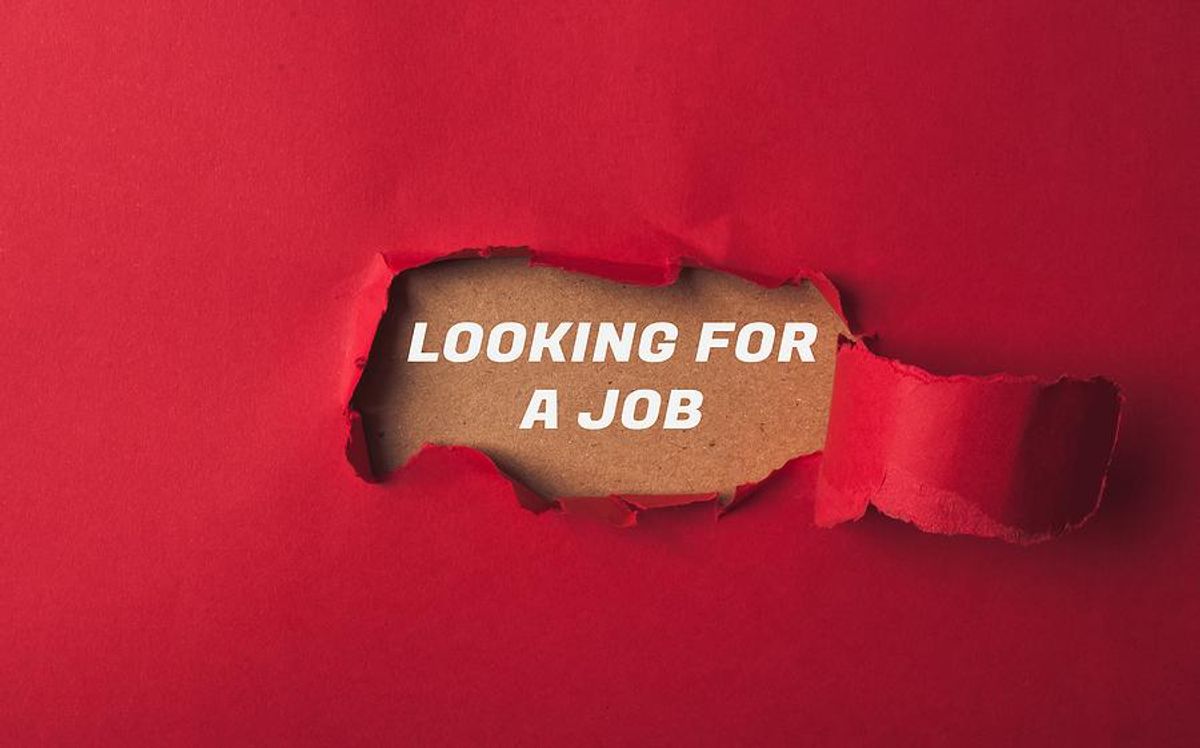 job search looking for a job concept