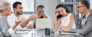 business people group meeting stress nw jpg
